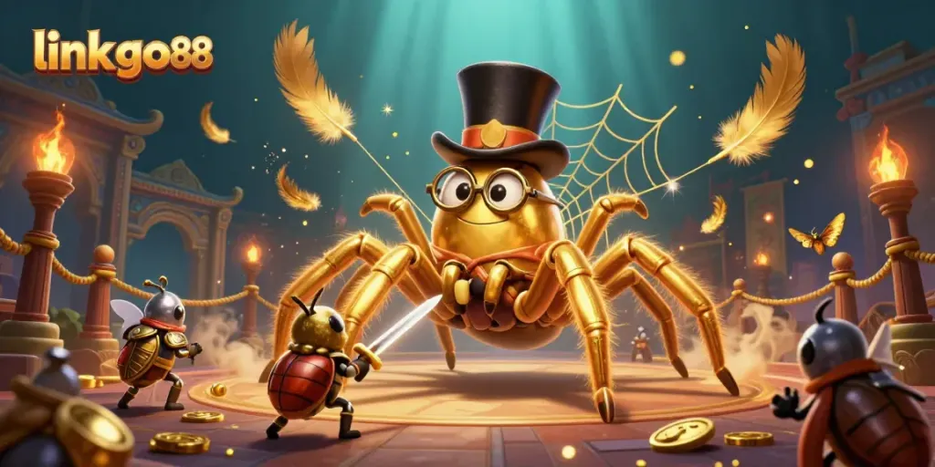 Engage in the thrilling world of Go88 with captivating characters in a rich casino backdrop.