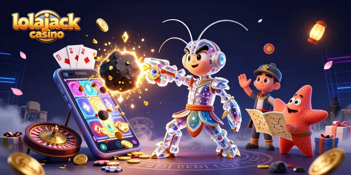 Experience winning excitement at lolajack casino with vibrant games, golden coins, and action-packed fun.